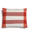 Outlet Daylesford Organic Abbey Stripe Cushion Fox Red
