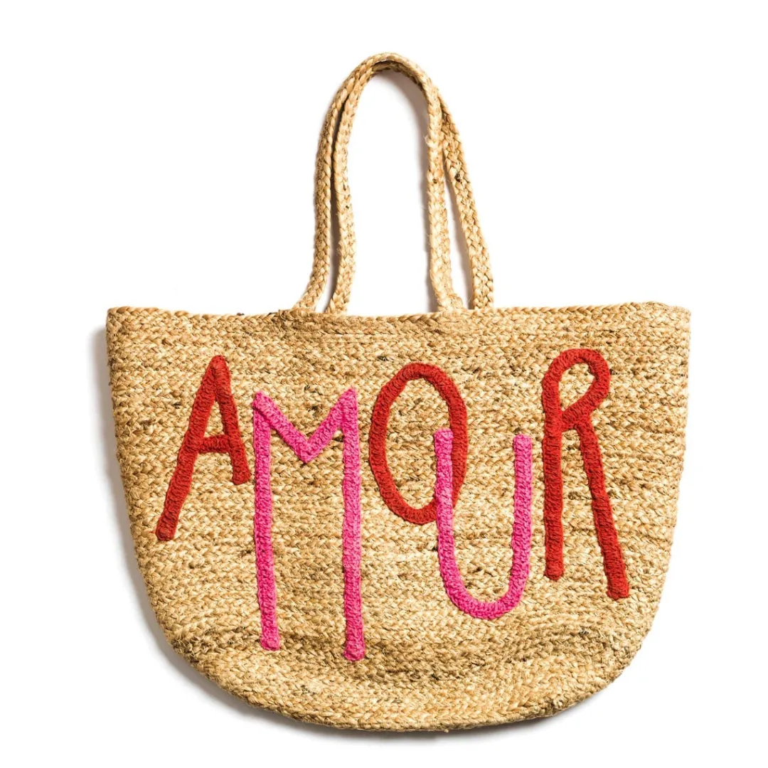 Hot Daylesford Organic Amour Basket Red Pink
