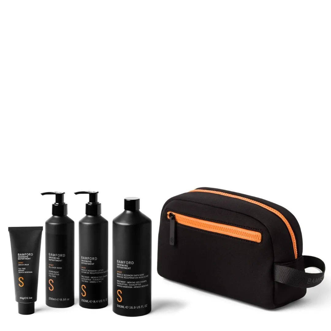 New Daylesford Organic Bamford Grooming Department Sport Recovery Set