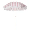 Sale Daylesford Organic Beach Umbrella Pink Stripe