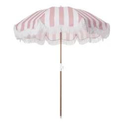 Sale Daylesford Organic Beach Umbrella Pink Stripe