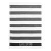 Cheap Daylesford Organic Black & White Stripe Tea Towel