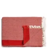 Shop Daylesford Organic Borderline Blanket Fox Red