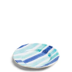 Cheap Daylesford Organic Circus Stripe Blue Side Plate