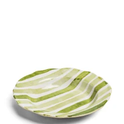 Cheap Daylesford Organic Circus Stripe Green Large Bowl