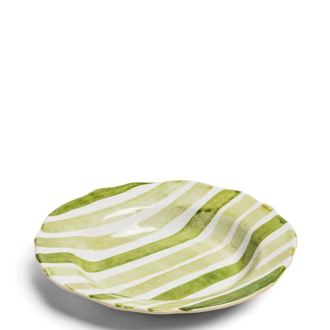 Cheap Daylesford Organic Circus Stripe Green Large Bowl
