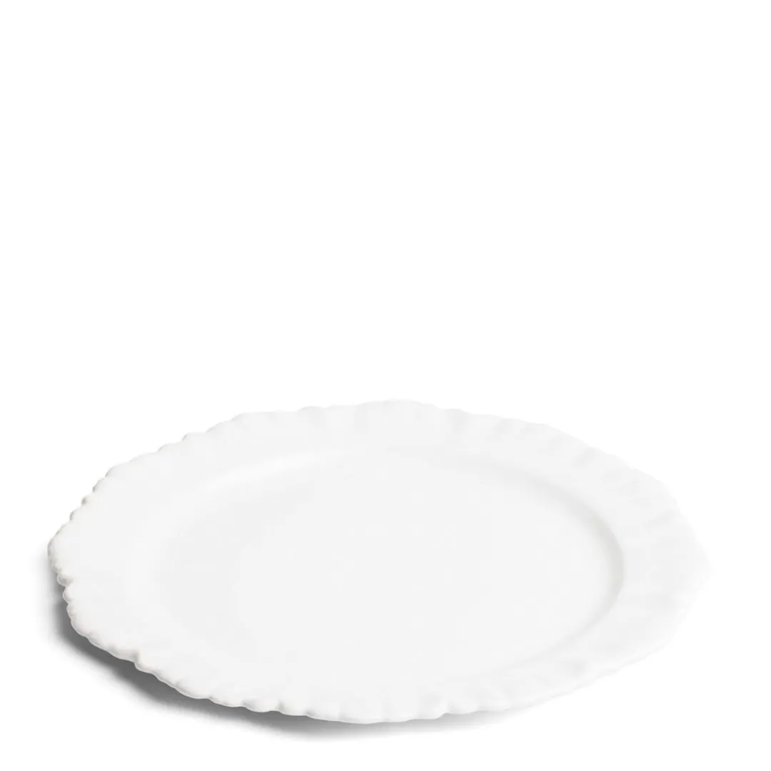 Best Daylesford Organic Combs Dinner Plate White