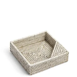 Clearance Daylesford Organic Cove Napkin Holder White Wash