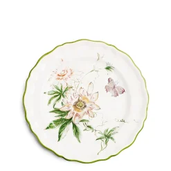 Shop Daylesford Organic Daylesford x Colefax Quince Garden Dinner Plate With Passion Flower