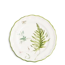 Cheap Daylesford Organic Daylesford x Colefax Quince Garden Dinner Plate With Fern & Ivy