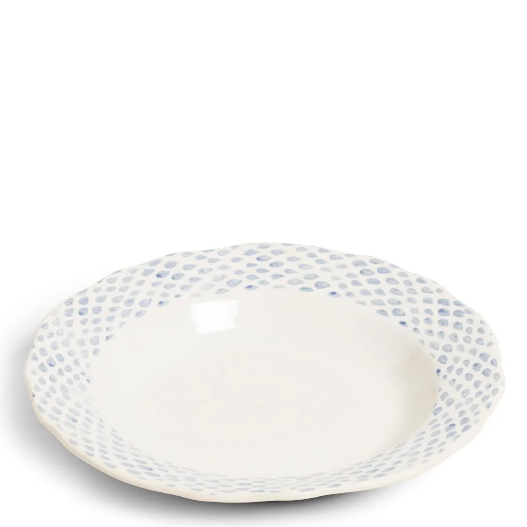Store Daylesford Organic Dot Bowl Blue Large