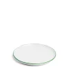 Best Daylesford Organic Edge Breakfast Plate Dark Green