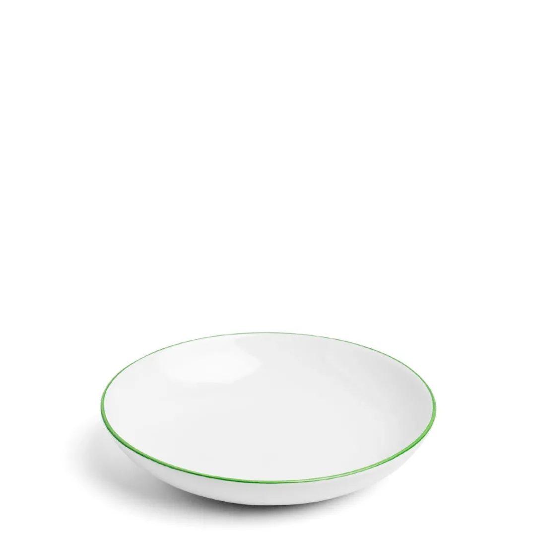 Cheap Daylesford Organic Edge Soup Plate Dark Green