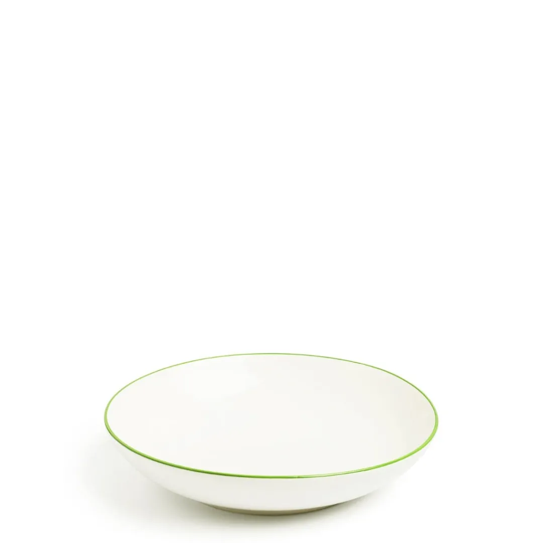Cheap Daylesford Organic Edge Soup Plate Green