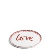 Shop Daylesford Organic Galley Love Red Side Plate