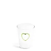 Discount Daylesford Organic Green Heart Glass