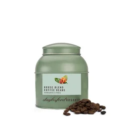 Hot Daylesford Organic House Blend Coffee Beans Caddy
