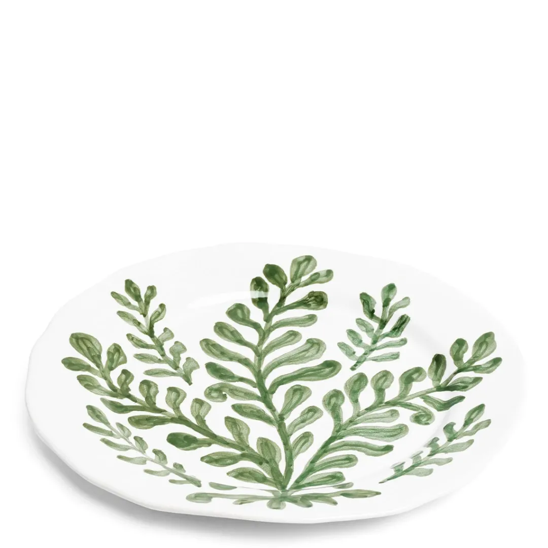 Shop Daylesford Organic Leaf Charger Green