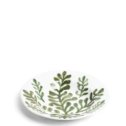 Shop Daylesford Organic Leaf Shallow Bowl Green