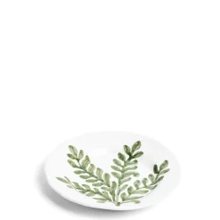 Store Daylesford Organic Leaf Side Plate Green