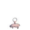 Flash Sale Daylesford Organic Leather Pig Keyring
