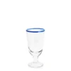Clearance Daylesford Organic Ledbury Wine Glass Blue Tipped