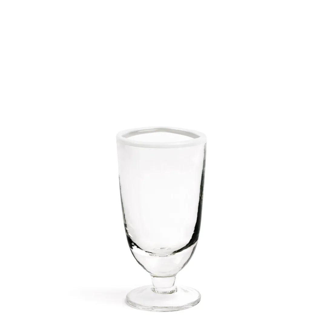 Cheap Daylesford Organic Ledbury Wine Glass White Tipped