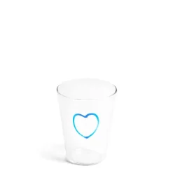 Store Daylesford Organic Light Blue Heart Glass