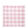 New Daylesford Organic Lilac and White Check Napkin