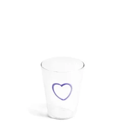 Store Daylesford Organic Lilac Heart Glass