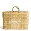 New Daylesford Organic Léoube White Basket Bag