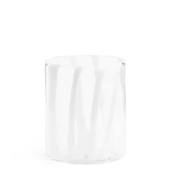 Best Sale Daylesford Organic Marais White Stripe Vase