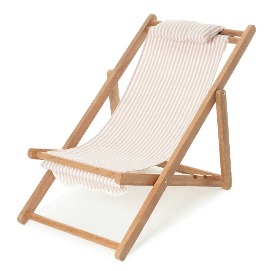 Best Daylesford Organic Mini Sling Chair Pink Stripe