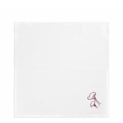Sale Daylesford Organic Mushroom Napkin Blewit Claret