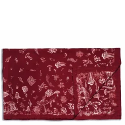 Online Daylesford Organic Mushroom Tablecloth Claret