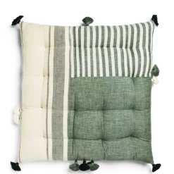 Fashion Daylesford Organic Nila Dhaba Green Cushion