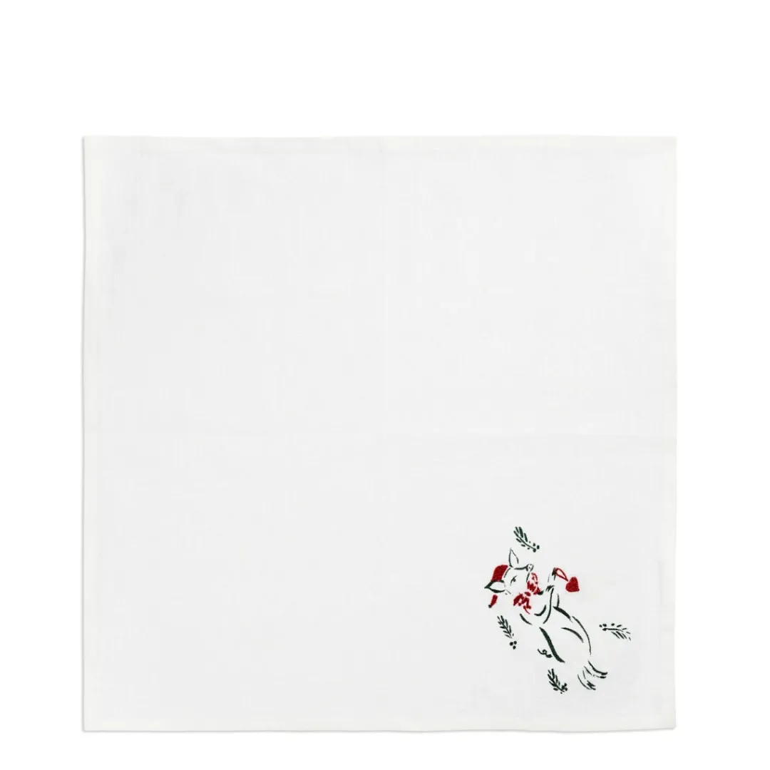 Best Sale Daylesford Organic Nina Fuga Pig Napkin