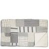 Outlet Daylesford Organic Patchwork Quilt Navy & White Large