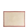Best Sale Daylesford Organic Portobello Tea Towel Red