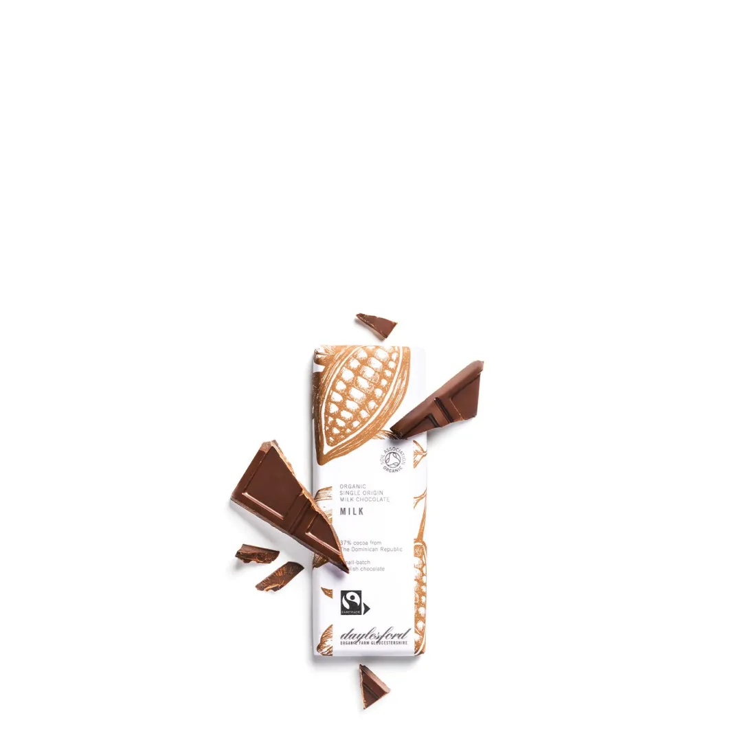 Flash Sale Daylesford Organic Single Origin Milk Chocolate Bar
