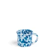 Shop Daylesford Organic Splatter Mug Blue Enamel