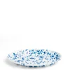Best Sale Daylesford Organic Splatter Oval Dish Blue Enamel