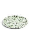 Sale Daylesford Organic Splatter Tray Green Enamel