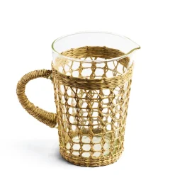 Online Daylesford Organic Weave Glass Jug