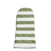 Cheap Daylesford Organic White & Green Stripe Oven Glove