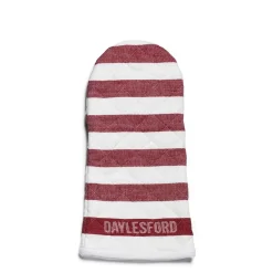 Best Sale Daylesford Organic White & Red Stripe Oven Glove