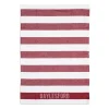 Best Sale Daylesford Organic White & Red Stripe Tea Towel