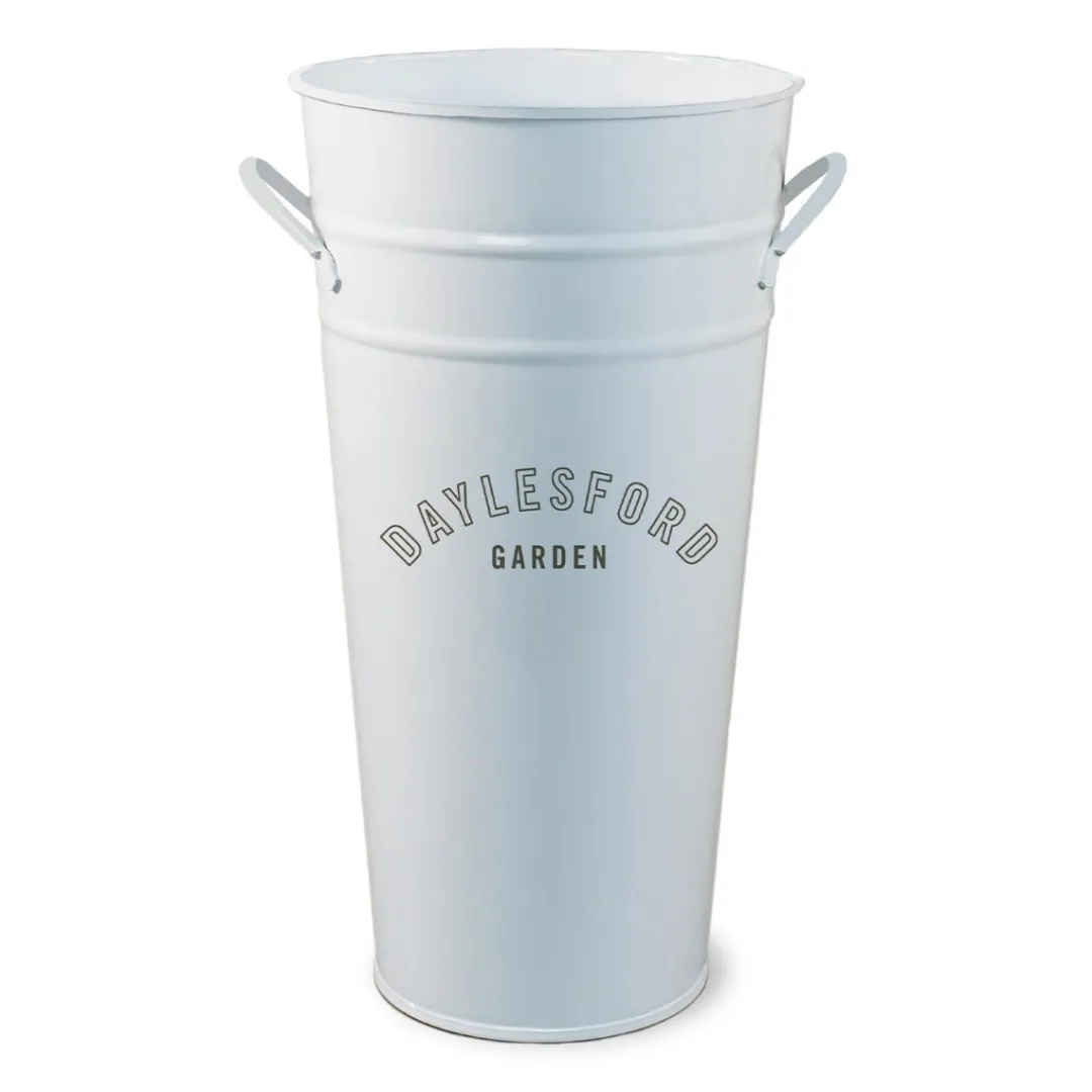 Outlet Daylesford Organic White Florist Bucket Large