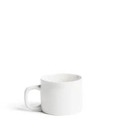 New Daylesford Organic White Gloss Band Mug