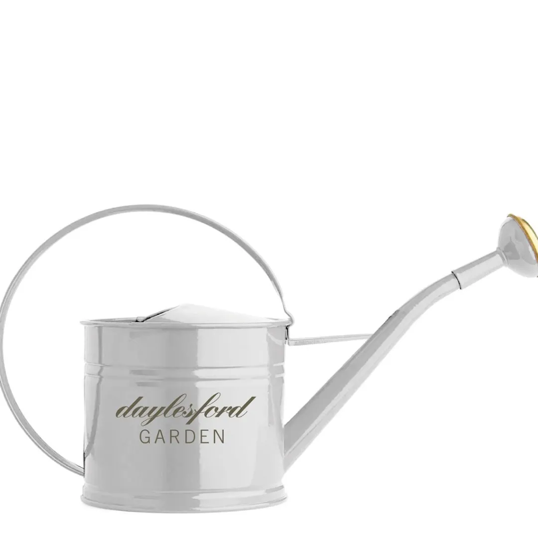 Shop Daylesford Organic White Outdoor Watering Can Large
